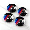 For BMW M 4pcs 56mm 68mm Car Logo Wheel Center Hub Caps For BMW X1 X3 X5 X6 Z4 E60 E38 E53 E70 E85 F30 F20 F48 F90 G30 G38 F52 Accessories JG8