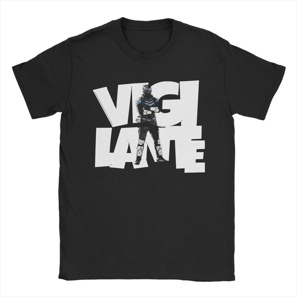 Vigilante Peacemaker Quotes Tee Shirt for Men Women Printed T Shirts Cotton Clothing