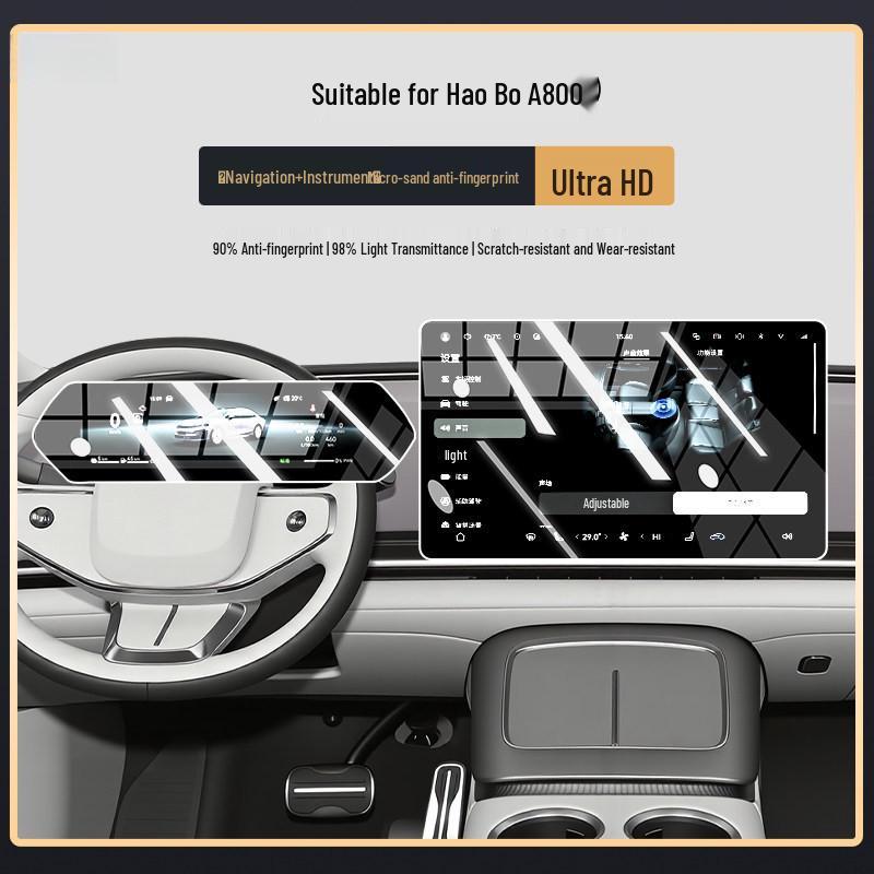 GAC AION V800 Central Control Screen Protection Film for Interior Decoration