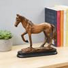 Имитация фигурки лошади Приносит удачу Богатство Лошадь Полимерная статуэтка Фэншуй украшение Домашний офис Настольный орнамент Год Лошади Подарок