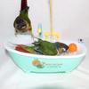 Parrot Bath Tub Toy Bird Pet Supplies Play House Bathroom Accessories
