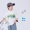 Летняя хлопковая футболка с коротким рукавом для мальчиков YouYou Сказка