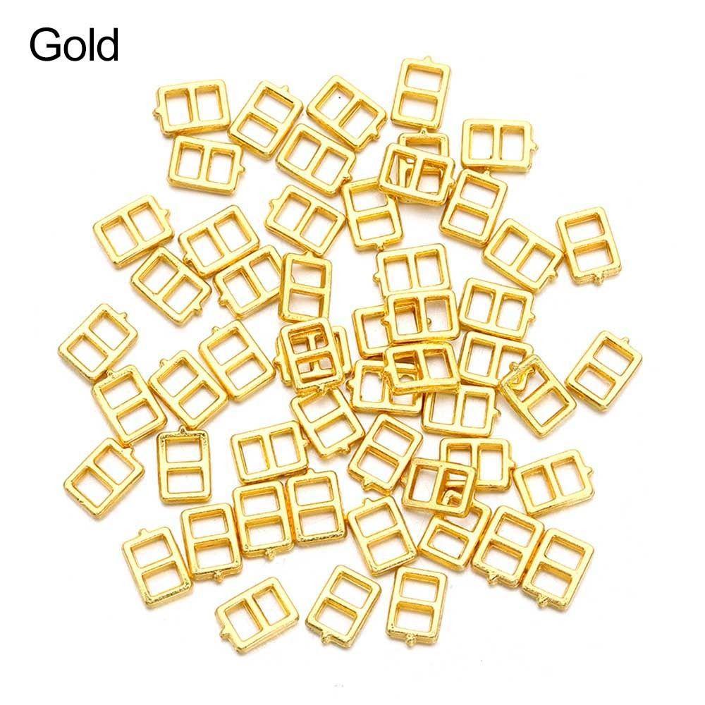 Quality Stuffed Toys 4 Colors Diy Dolls Buckles Belt Buttons Doll Bags Accessories Tri-glide Buckle