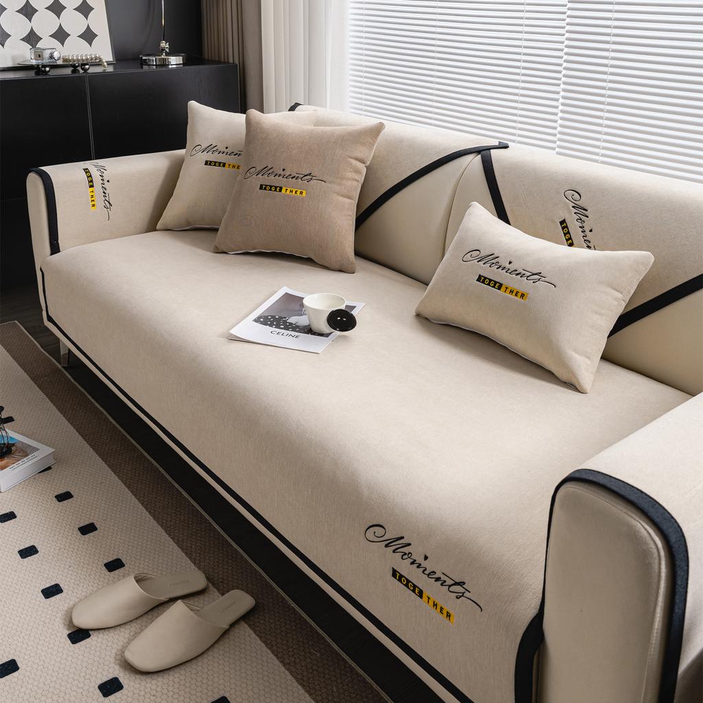 Sofa Cushion Non-Slip Stain-Resistant European Style High-Grade Sofa Cover Universal Cover Four Seasons Universal