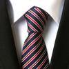 Collar Stripe Neck Ties Skinny Tie Wedding Necktie Men Casual Groom Neck Wear  Male