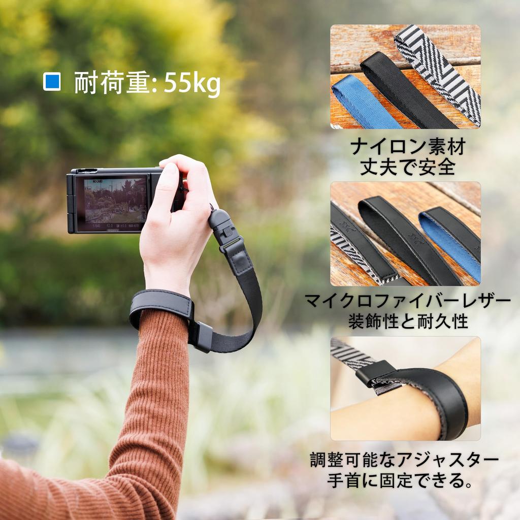 JJC Hand Strap Camera Strap with Magnetic Buckle for Wrist Compatible with Ricoh GRIV GRIV Canon PowerShot SX740 Leica RX100 G7X G9X Olympus TG7