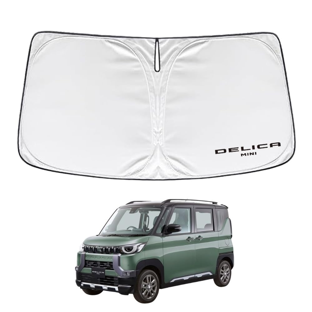 SAWAKAKI Mitsubishi Delica Mini B3 Series Special Design Sunshade for Windshield with Logo Sun