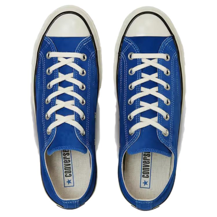 Converse All Star LGCY OX Замшевые Удобные Универсальные Нескользящие Прочные Низкие Кеды для Скейтбординга Унисекс Кроссовки Синие 31314310