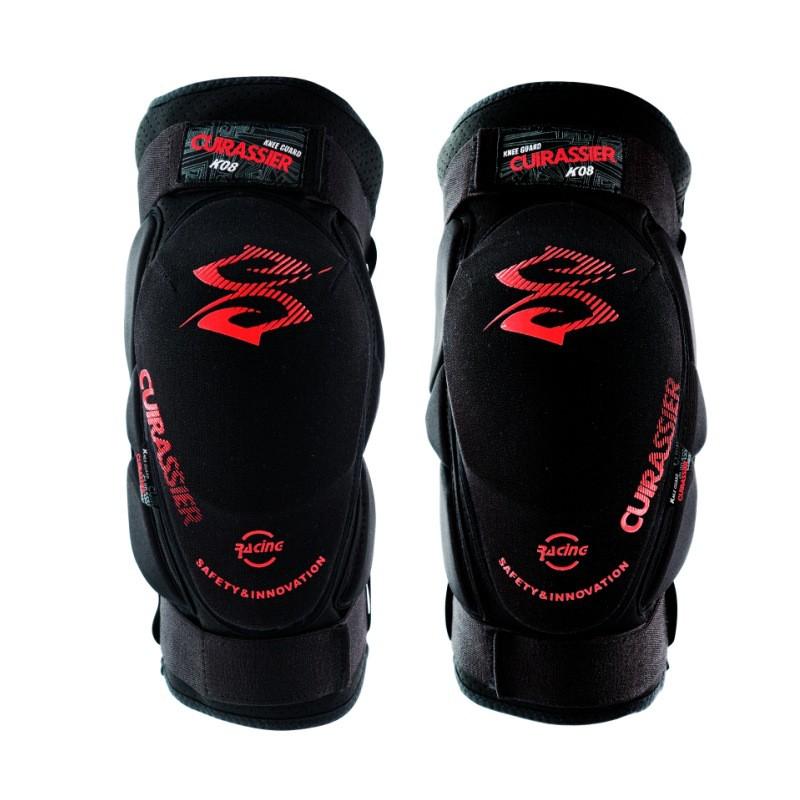 Motorcycle Knee Guards Off-Road ATV Dirt Bike Riding Protective Gear With Anti-Slip Silicone Strips
