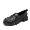 Dress Shoes Women Loafers Sheepskin Real Leather Low Heels Formal Business Suit Ladies 2025 Flats Shoes Spring Autumn Handmade