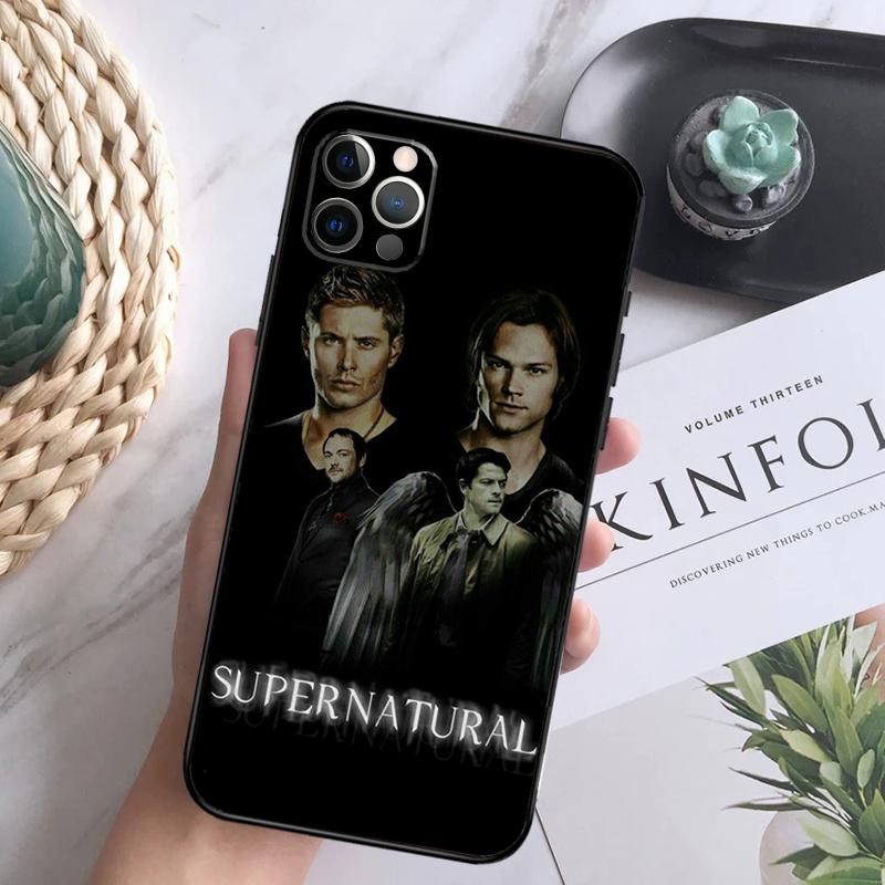 Supernatural SPN Dean Sam Phone Case For iPhone 16 Pro 11 12 13 14 15 Pro Max Mini XS X XR 7 8 16 Plus Cover Coque