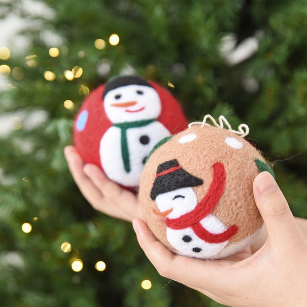 Wool Felt Christmas Ornaments Handmade Hanging Ornaments Felt Ornaments Christmas Tree Decor