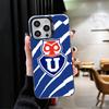 Chile U-University Logo Shockproof Phone Case for iPhone 18 17 Air 16 16E 15 Pro Max 14 Plus 13 Mini 12 Back Cover Anti Fall Fundas