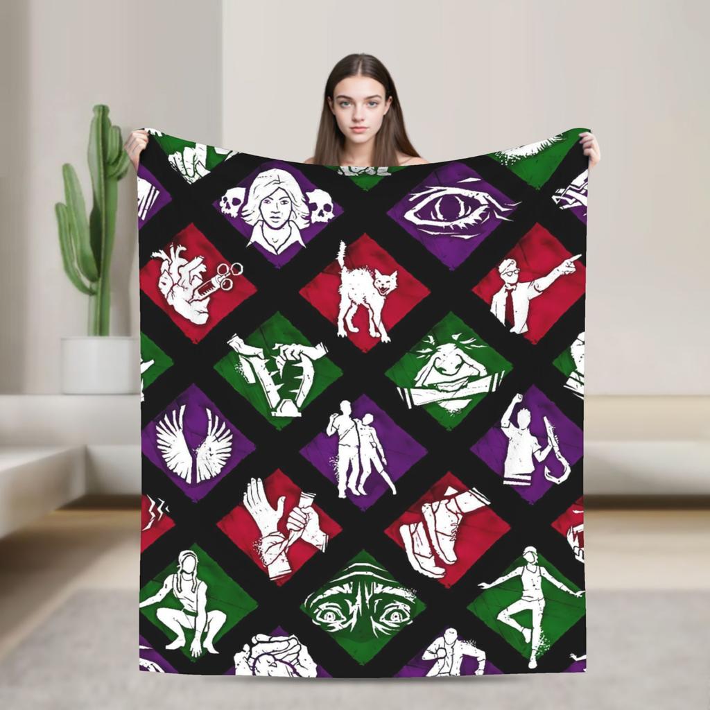 Soft Warm Blanket Camping Deads by Daylights Bedding Throws Flannel Bedspread For Outdoor Funny Sofa Bed Cover
