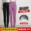 Extra Thick Lamb Wool Knee Pads Thermal Pants Women's Outer Wear Fleece Thickened Leggings Extra Thick Silk Cotton Pants