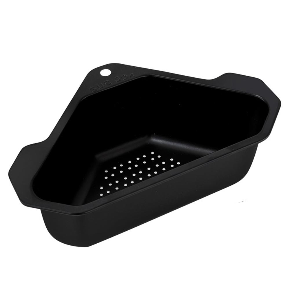 Stainless Steel Sink Strainer Basket Hangs On Faucet Fits All Sink Kitchen Tool for Kitchen Sink for Bathroom Soap Box Organizer