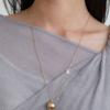 OVLA Combi Bold Ball Necklace_gold JN037