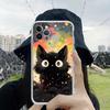 Чехол для мобильного телефона iPhone15 Mini, чехол для мобильного телефона Star Cat, окрашенный, устойчивый к падениям, для мобильного телефона, устойчивого к падениям.