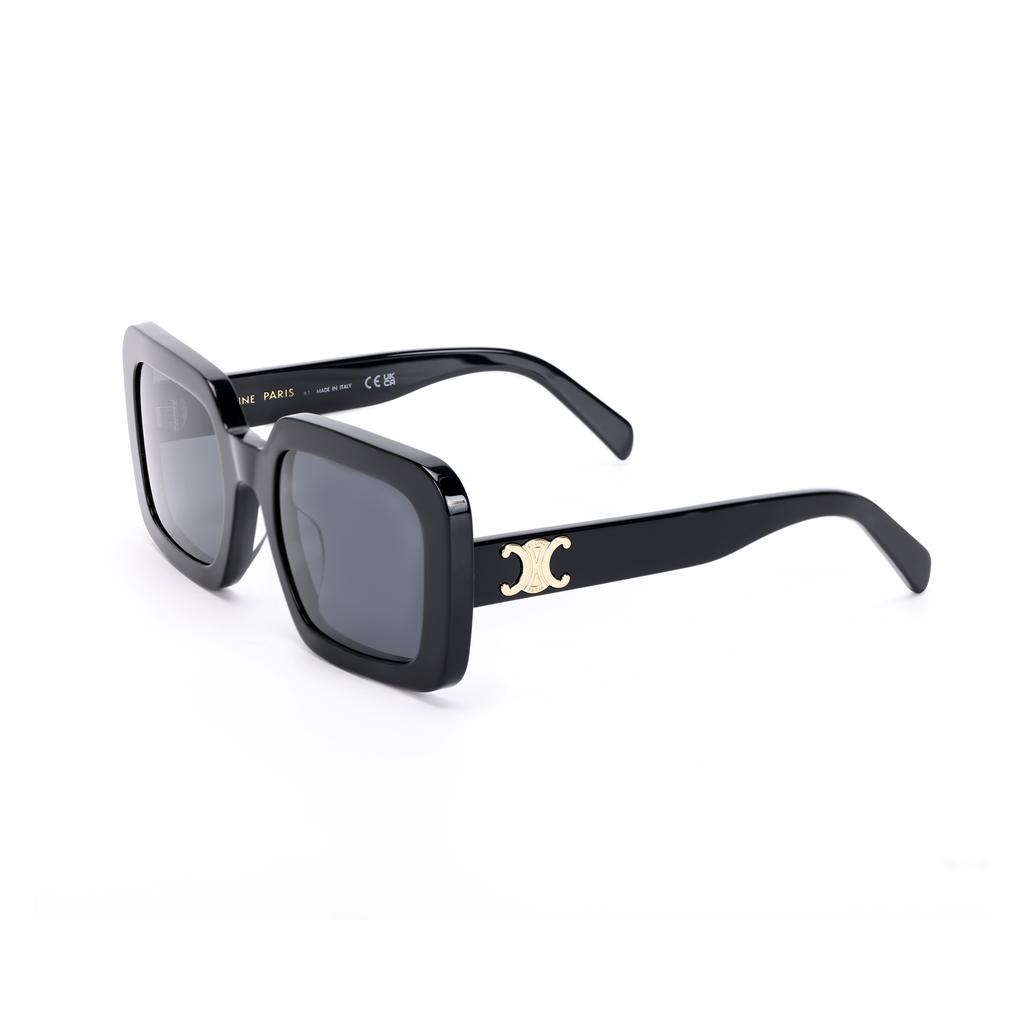 Celine Logo Square Sunglasses Women sunglasses Black CL40304U-01A