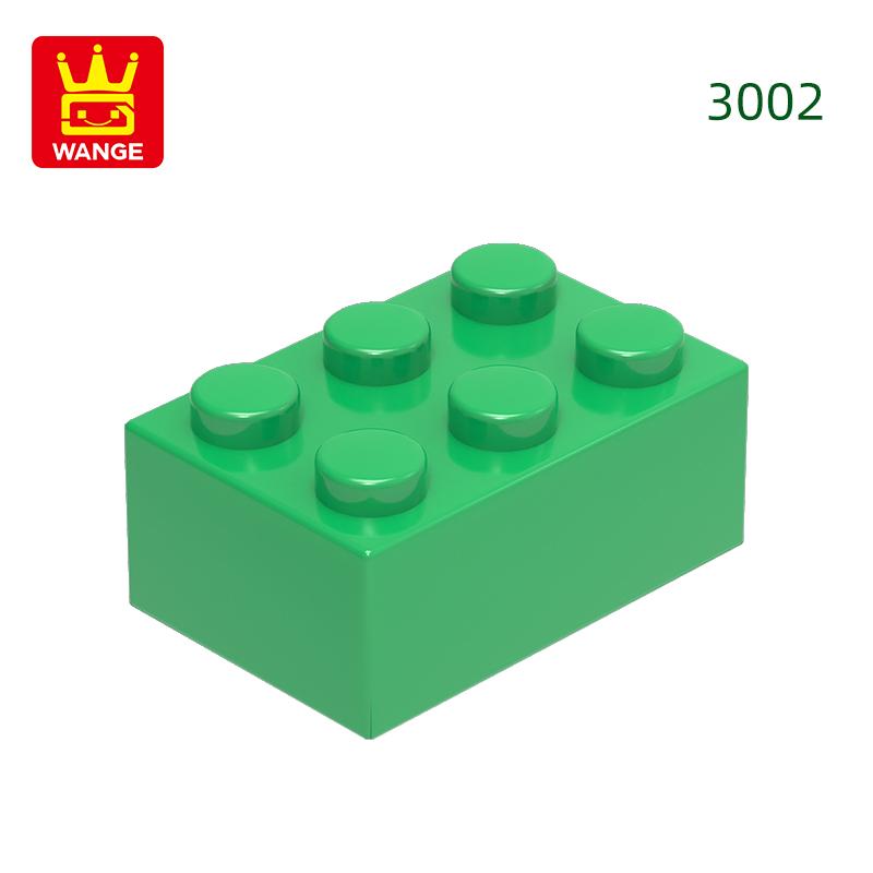 Нетоксичный 55 шт./лот 3002 2x3 Толстые Строительные Блоки Moc Аксессуары Совместимые С Кирпичами Детские Игрушки Подарочная Коробка