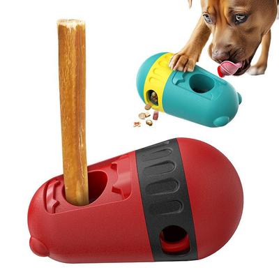Игрушка для собак Bully Stick Holder, игрушка для медленной подачи еды в виде мяча для маленьких и средних собак, игрушки для собак с нерегулярным дизайном
