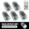 5pcs Solar Powered Cab Lights for Truck Solar Powered Cab Lights Roof Lights with Dodge Ram 1500 2500 3500 4500 5500 2003-2018