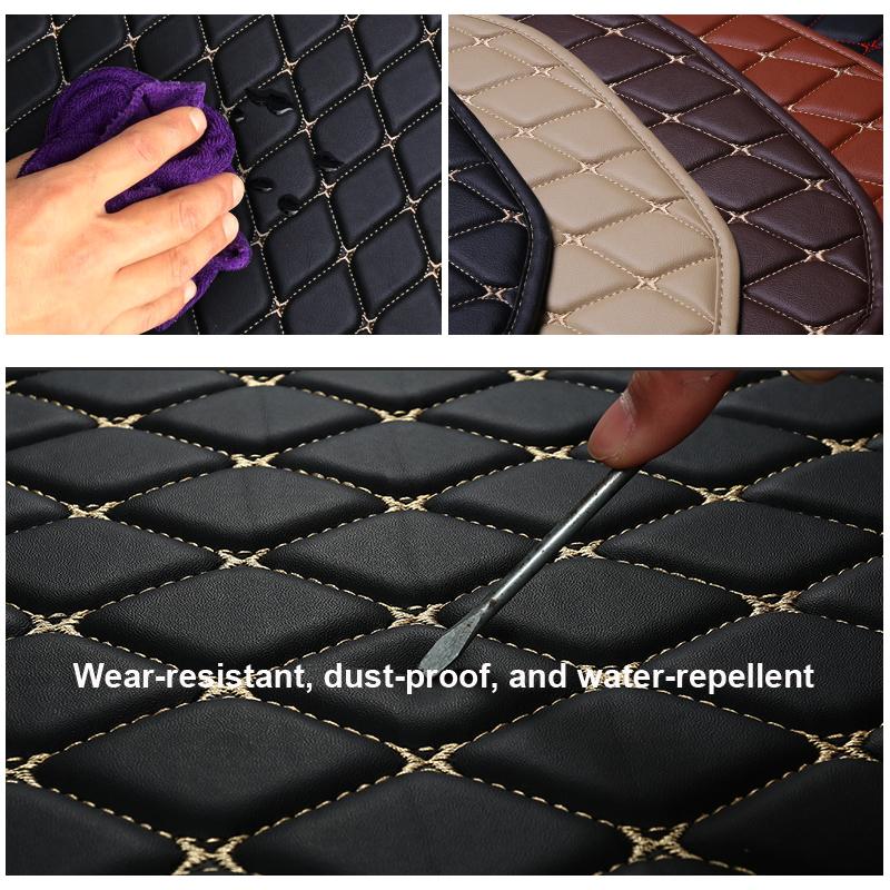 Car Trunk Mat For Cadillac SRX 2010 2011 2012 2013 2014 2015 2016 Cargo Liner Carpet Interior Parts Accessories