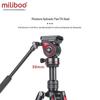 Miliboo MUFA-BK Professional Carbon Fiber Tripod
