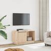 VidaXL TV Cabinet 74x35x44 Cm Solid Pine Wood814334