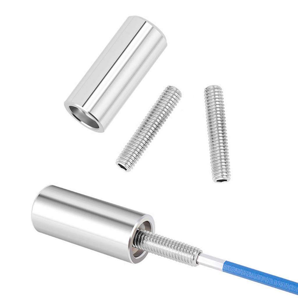 Bike Bicycle Fork Star Nut Setting Tool Set, MTB Star Nut Tool with Spare Special Screws and Star Nuts Install Tool Kits