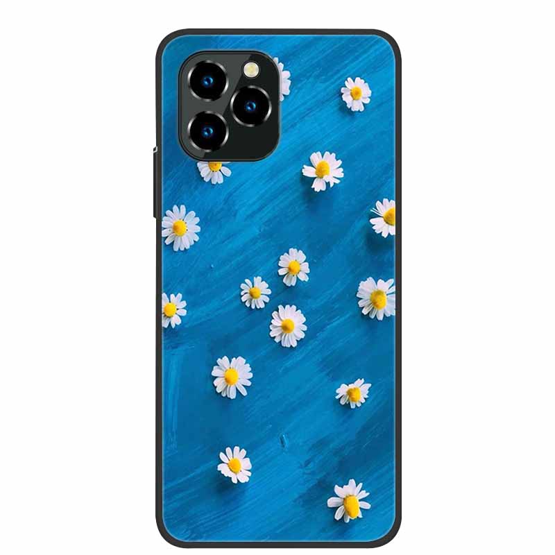 Phone Case For Oukitel C21 Pro Christmas Silicone TPU Soft Cover For Oukitel C21 Pro Coque Protector Bumper OukitelC21 Elk Funda
