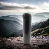 THERMAL TRAVEL MUG STEEL 450 ml FOR COFFEE TEA WATER
