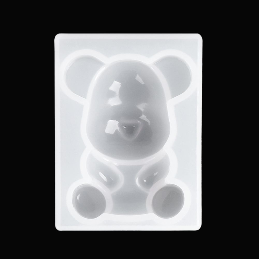 Модные детские игрушки DIY 3D кулон форма инструмент плюшевый мишка силиконовая форма ювелирные изделия изготовление