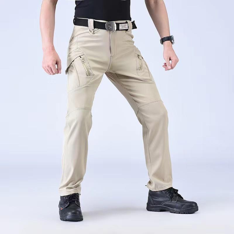 Мужские брюки City Cargo Softshell Elastic для пешего туризма, скалолазания, кемпинга, охоты, весна, осень, быстросохнущие брюки 5XL