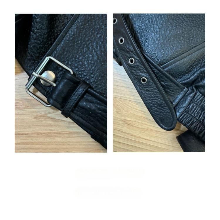 Стильная женская мотоциклетная куртка с утолщенной искусственной кожей ягненка