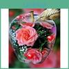 Cross Stitch Mosaic Full Round Diamond Embroidery Flower In Apple Crystal 5d Diy Diamond Painting