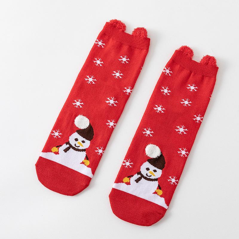 Christmas Cotton Cartoon Socks Merry Christmas Decorations For Home Xmas Ornaments Gifts Party Supplies Happy New Year