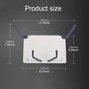 1PC Reading Stand Portable Books Stand Recipe Shelf Folding Cookbook Holder Organizer Bookend for Music Score Recipe Tablet TMZ