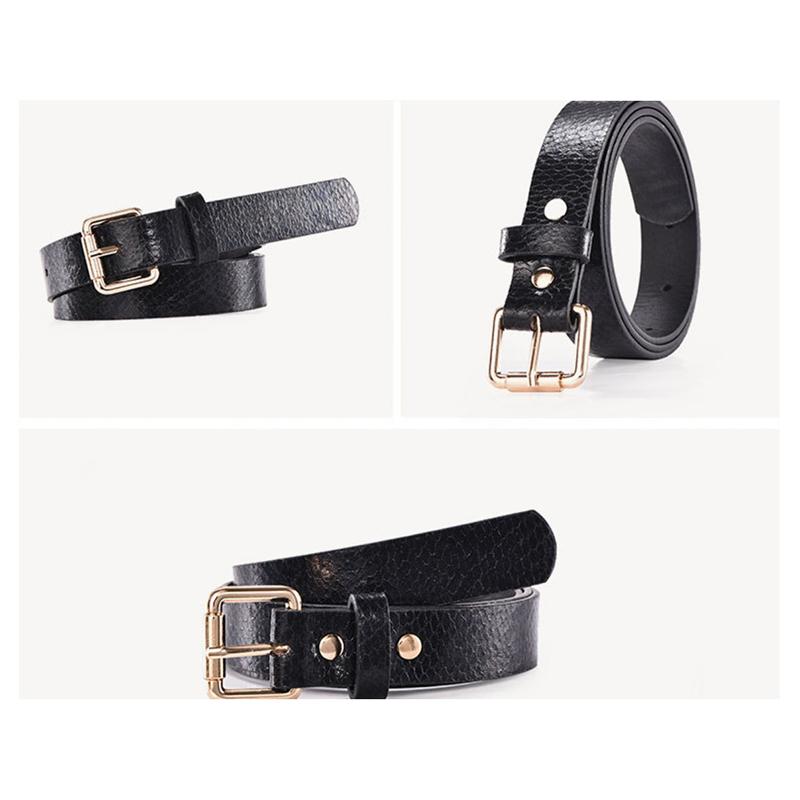 Женский тонкий ремень из искусственной кожи с леопардовым принтом и принтом змеи, широкий ремень с леопардовым узором и декоративной золотой пряжкой, универсальный ремень