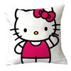 Декоративные наволочки для подушек с цифровым принтом Hello Kitty, подходящие для дивана, спальни, автомобиля.
