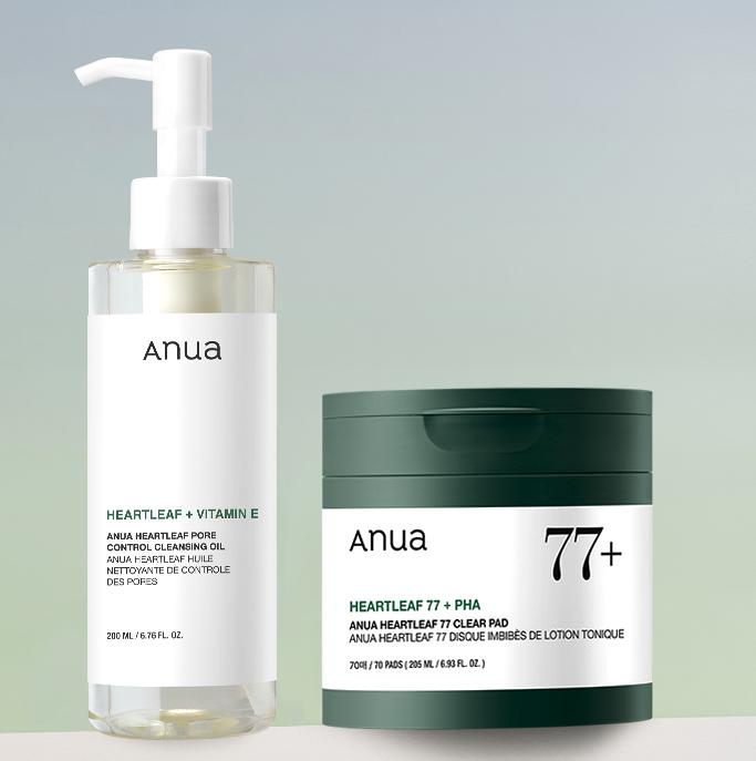 Anua [SET] Набор для ухода за черными точками – Глубокое очищение и сужение пор для чистой кожи