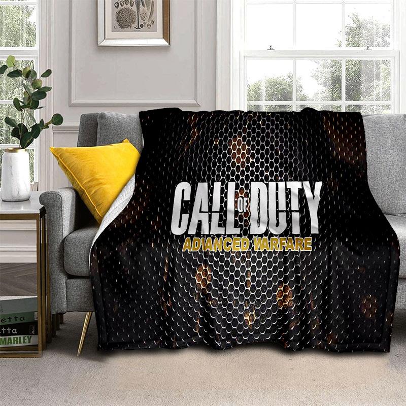 3D Call of Duty, Игра COD, Плед для Геймера HD, Мягкий Плед для Дома Спальни Кровати Дивана Пикника Путешествия Офиса Покрывало Дети
