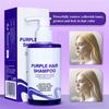 Purple Shampoo Nourishing Hair Softening Care Deep Cleansing Shampoo For Bleached Hair