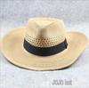 Men's Large Brim Straw Sun Hat - Breathable & Foldable for Summer