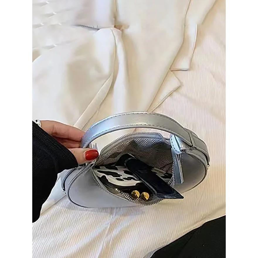 Модные женские сумки через плечо, простые серебряные сумки-хобо, повседневные женские сумки, новые женские сумки из искусственной кожи подмышками