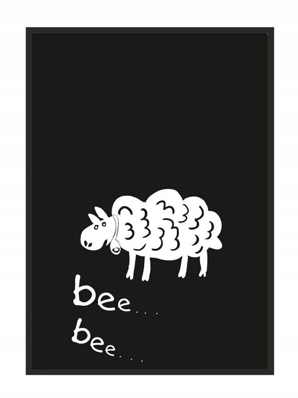 Obraz plakat w ramie a4 cm baranek pd002