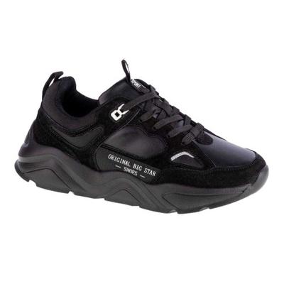 Big Star Womens/Ladies Faux Leather Trainers