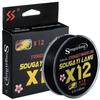 SOUGAYILANG Рыболовная леска, 12 нитей, плетеная леска, 20LB-103LB, прочная полиэтиленовая рыболовная проволока, морская рыболовная снасть, рыболовные снасти, леска