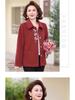 Mom's 2025 Woolen Jacket - Elegant Spring/Fall Style for Middle-Aged & Elderly Women