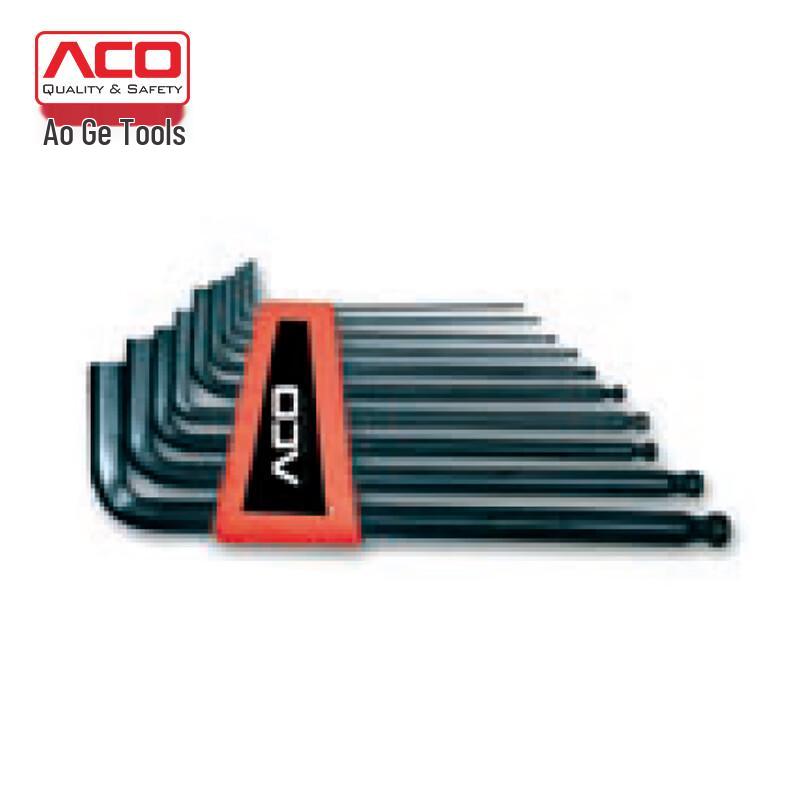 ACO Extended Ball End Hex Key Wrench Set